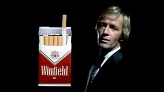 Paul Hogan ...anyhow have a Winfield 40cents - Australian TV Ad 1970's