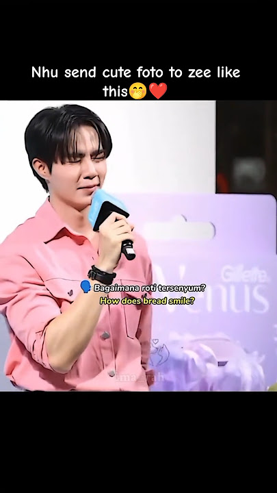 zee say nhu smile like bread🤭❤️#zeenunew #zeepruk #nunew #zonzon #blshorts