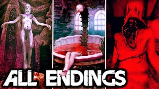 Amnesia The Dark Descent - ALL ENDINGS (Alexander's, Agrippa's, Daniel's & Secret Endings)