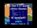 The sims 1  tv sounds action channel