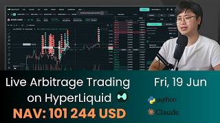 Live Arbitrage Trading on HyperLiquid DEX with Claude AI - 19 Jun 2026