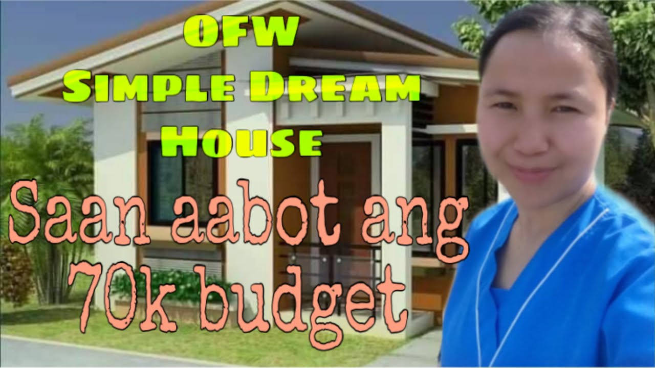 OFW Simple Dream House70k budget(stepbystep)part I YouTube