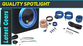 Rockville RVB8 1A 8 300W Powered Subwoofer System Review Installation Guide