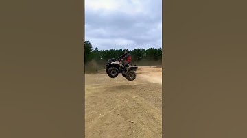 2022 Can Am Outlander XMR catching some air! #canam #outlander #xmr650 #jumping