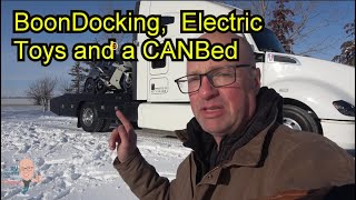 Boondocking OffGrid RVHauler CANBed fast build