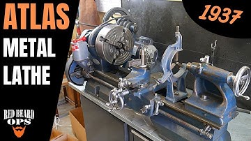 1930s Atlas Lathe Restoration