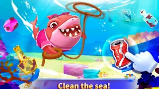Little Panda 🐼 Shark Family 🦈 BabyBus | Fun Ocean Adventure for Kids|Toddler Learning Gameplay! screenshot 5