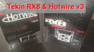 Tekin RX8 and Hotwire v3 unboxing 1st look