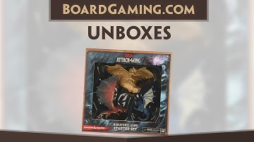 BoardGaming.com Unboxes D&D Attack Wing Starter Set
