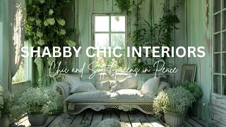 SHABBY CHIC INTERIORS In Pastel Green  Serene