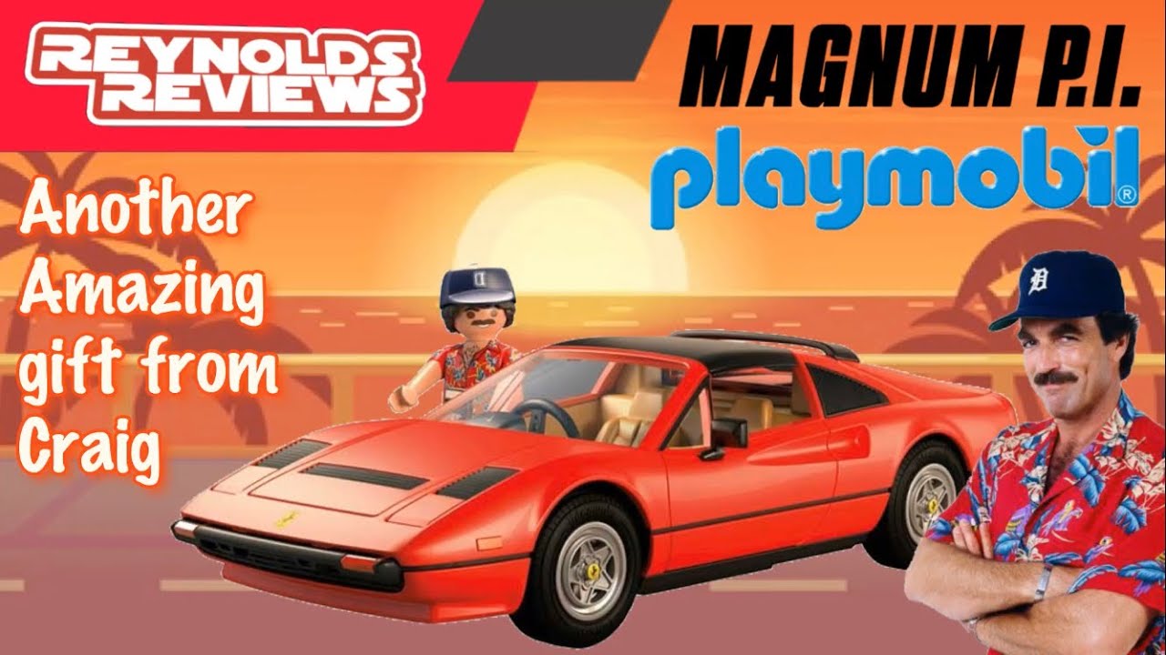 Magnum PI playmobil set overview #playmobil #80stoys #80s #80stv