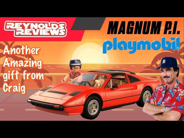 Magnum PI playmobil set overview #playmobil #80stoys #80s #80stv