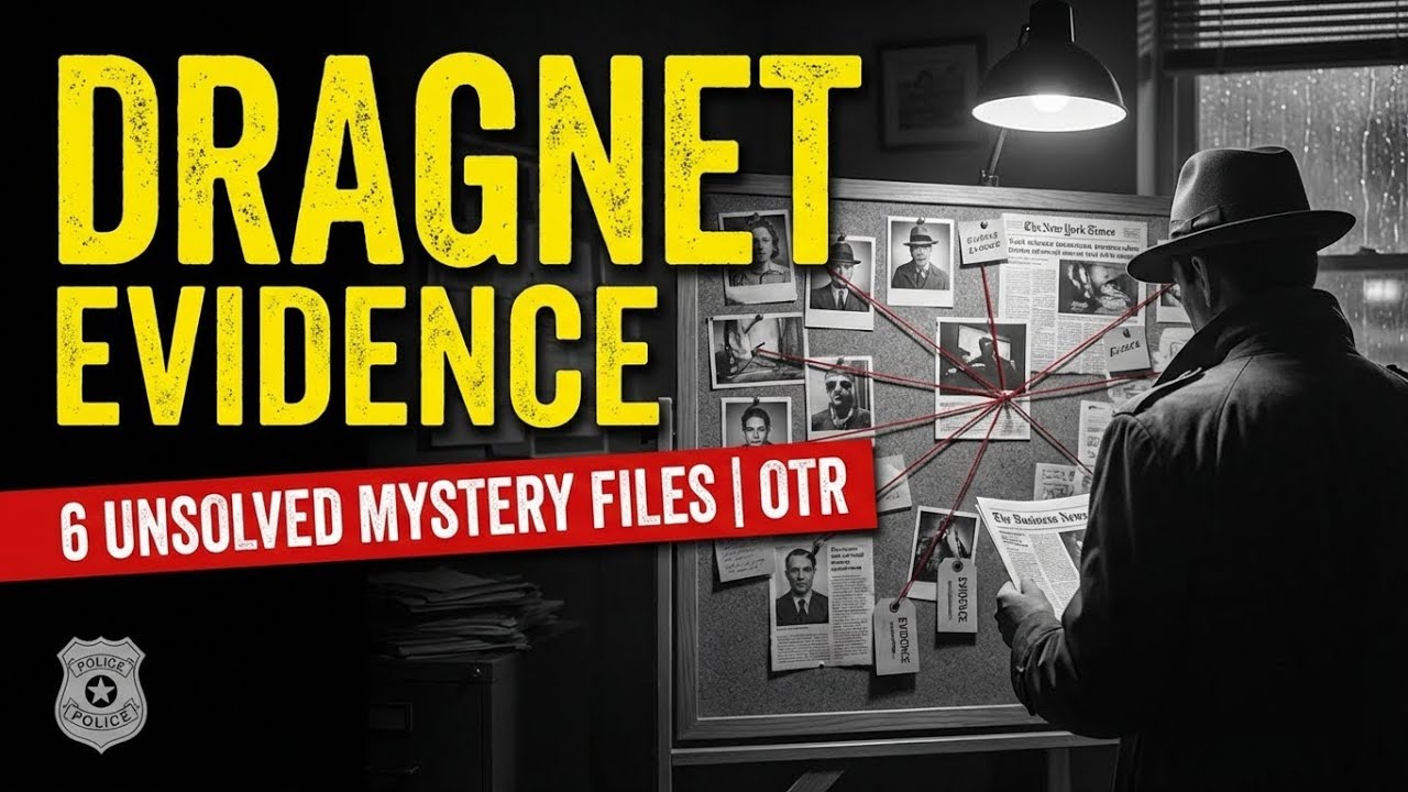 Dragnet Evidence: 6 Unsolved Mystery Files | OTR