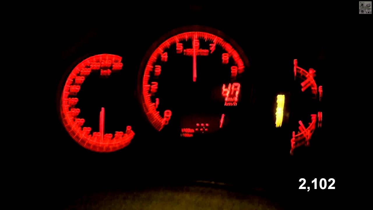 Subaru BRZ Acceleration 0-100 km/h (Measured by Racelogic)