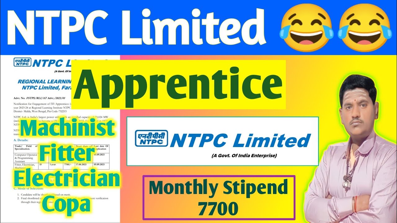 NTPC Latest Apprentice 2023 | New Passout Candidate Apply