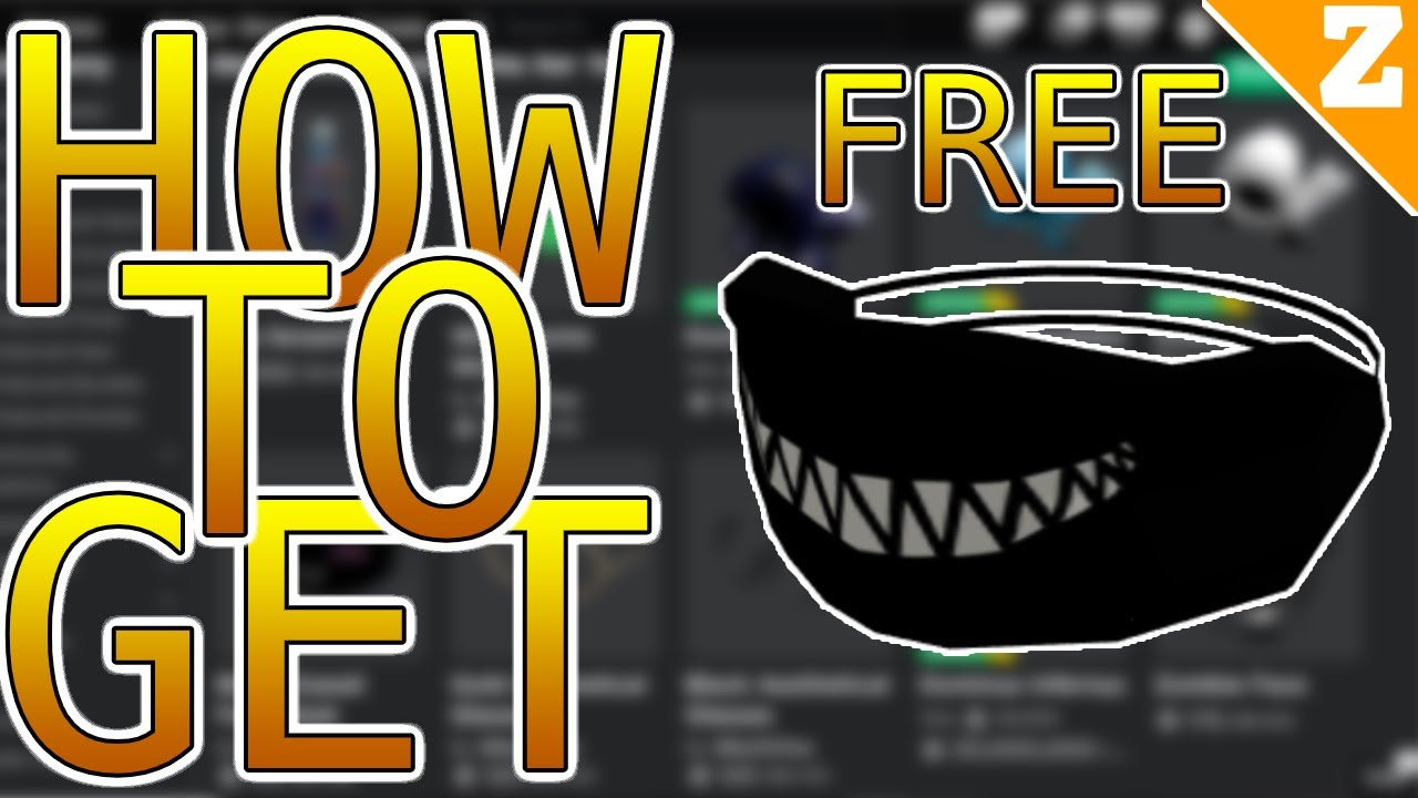 mosaik Perioperativ periode Uplifted How to get the TRASH CLUB FACE MASK for FREE! (ROBLOX) - YouTube