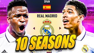 I Takeover Real Madrid for 10 Seasons...
