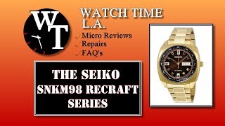 Seiko SNKM98 Full Review (SNKM97)