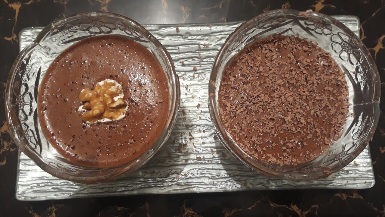 Mousse au chocolat/ موس الشكلاطة
