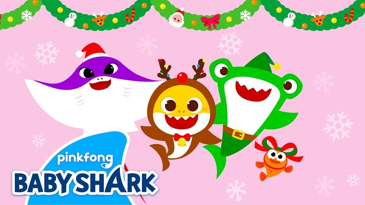 Happy Sharksmas | Christmas with Baby Shark | Sing and Dance with Baby Shark