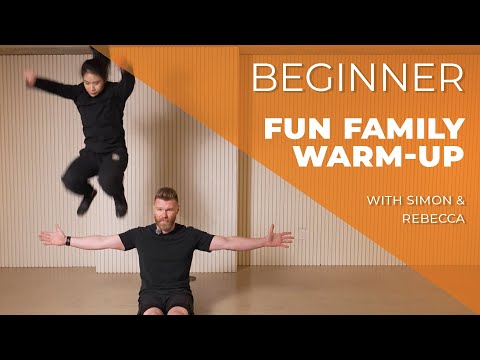 A Fun Cardio Warmup to Get Your Family Moving