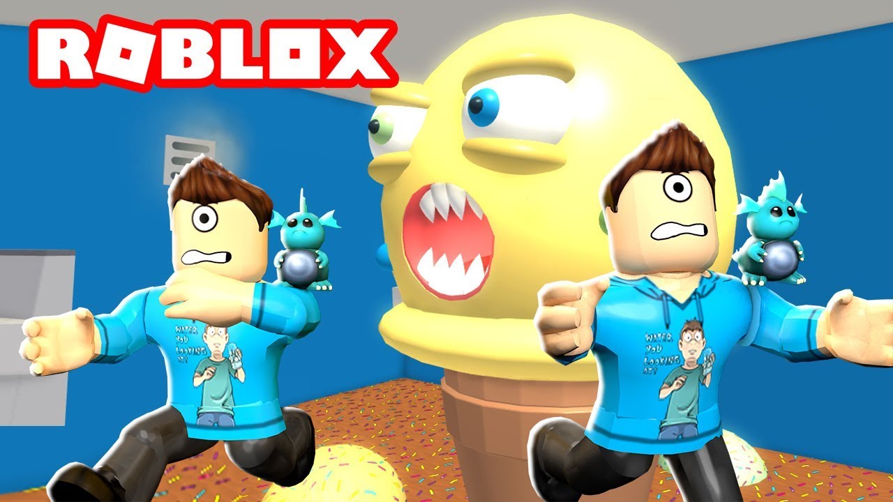 My Twin And I Escape An Ice Cream Store In Roblox Microguardian - ice cream obby in roblox youtube