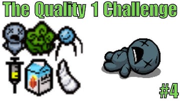 Can you beat Isaac with only Quality 1 items?