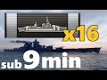 Patrie - 16 cits and 315k dmg - World of Warships