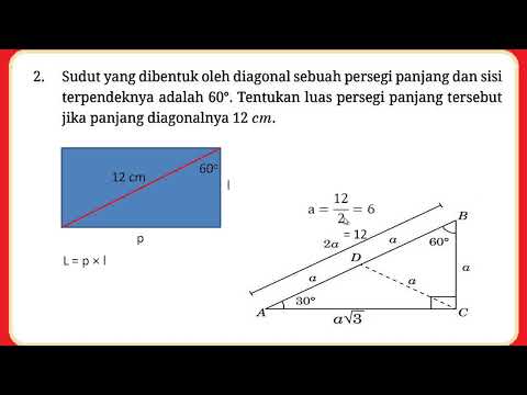 Diagonal Persegi Panjang Pqrs Adalah