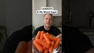 Carrots and my blood sugar. #glucoselevels #insulinresistance #carrots