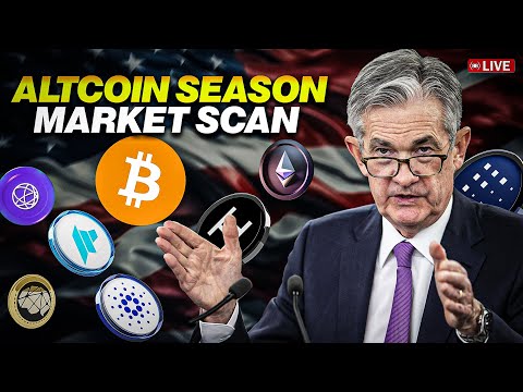 Video preview for LIVE: Altseason Market Scan - Request TA for Altcoins.