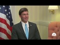 U.S. Defense Secretary Esper: World Must 'Wake Up To The Challenges Presented By China'
