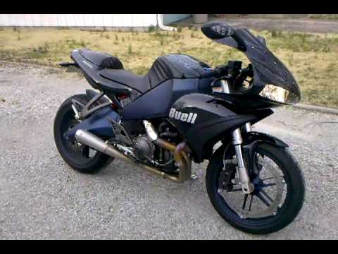 2008 buell 1125r with D&D exhaust - YouTube