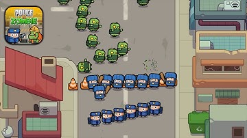 Police vs Zombie: Zombie City - Part 1 Level 1-10 Gameplay Walkthrough(iOS, Android)