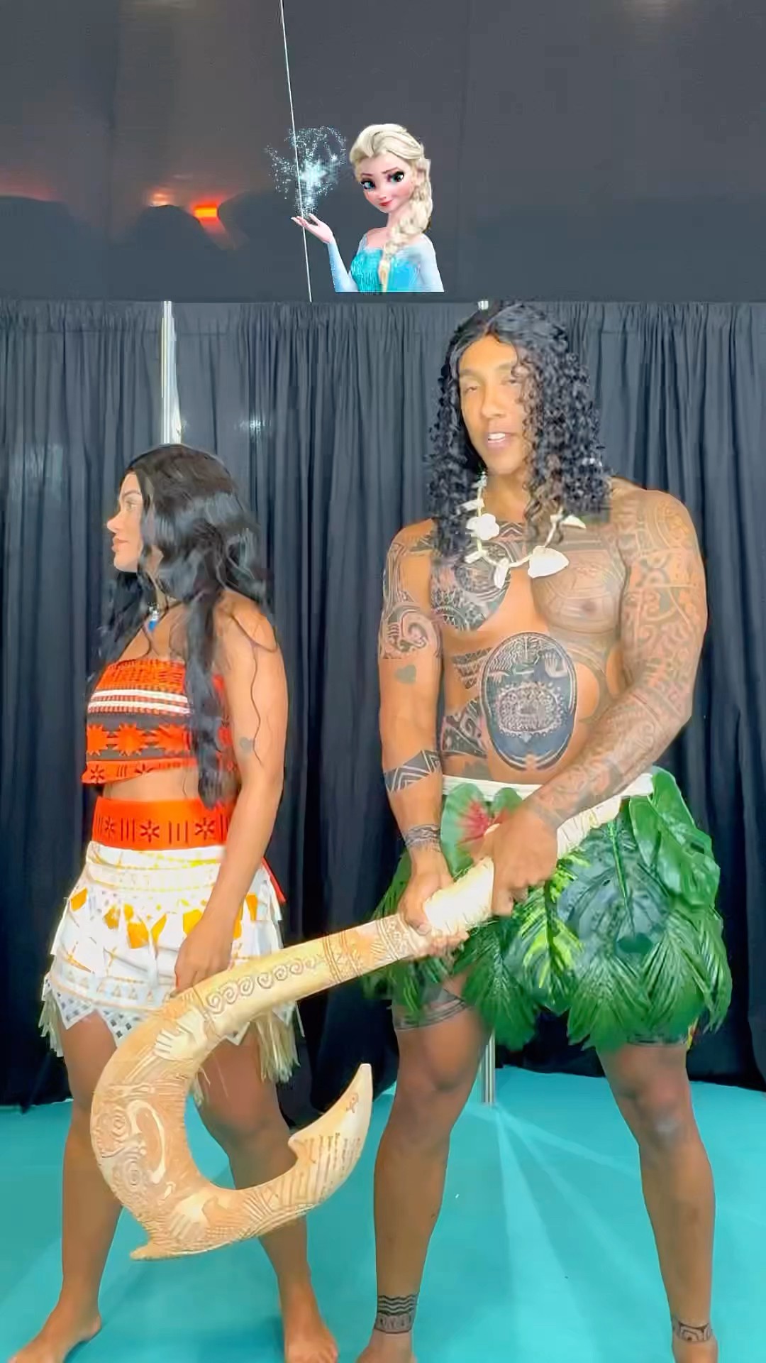 Porque a MOANA GIRTOU?​⁠@mayca.brasil #challenge #trend #funny #funnymemes #short