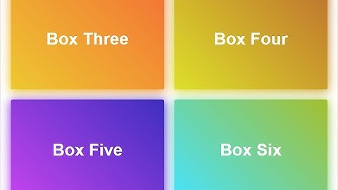 How to Make Gradient Box Shadow in HTML5 & CSS3 | With Source Code