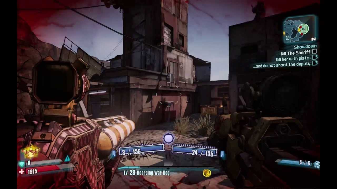 Borderlands2 - Sheriff of Lynchwood Gunfight