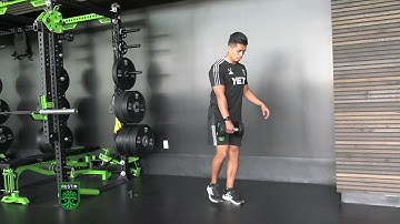 1 DB Contralateral Single Leg RDL