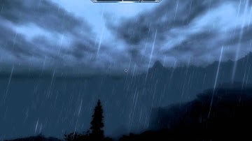 Skyrim - Graphic mods + Thunderstorm
