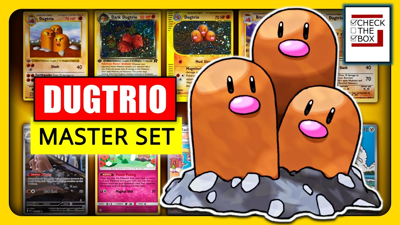 Every Dugtrio Card | The Ultimate Pokémon Master List Episode 51