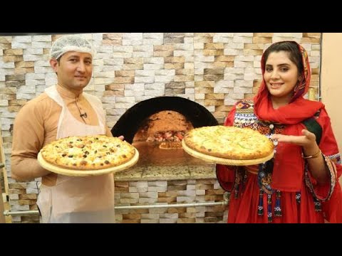 پیتزای تندوری در کابل - دیگدان و تنور / Tandoori Pizza in Kabul - Degdan wa Tanor