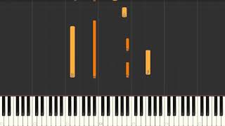 Coldplay - Charlie Brown Outro (Studio Version) | Synthesia Tutorial | Piano