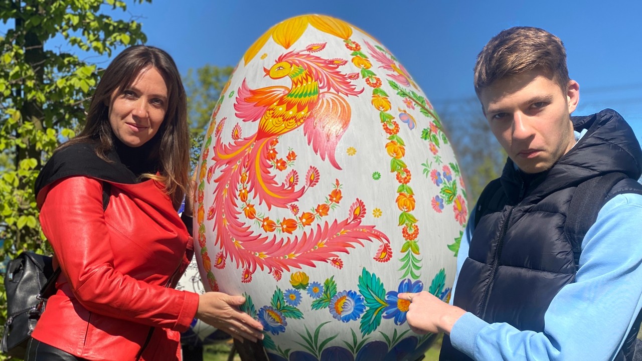 ВЕСНА 🌸 Тюльпановые поля в Украине🌷 и Пасхальная деревушка в Добропарке