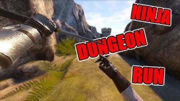 NINJA HARDEST LEVEL DUNGEON RUN || Blade and Sorcery U10 Dungeon Challenge