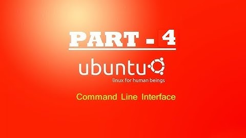 Basic Ubuntu Linux command Part 4