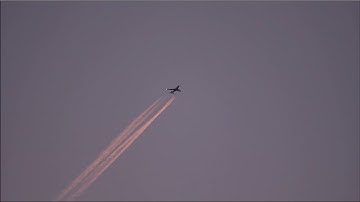 British Airways Boeing 747 Contrails ORD-LHR | G-BNLN | HD Video