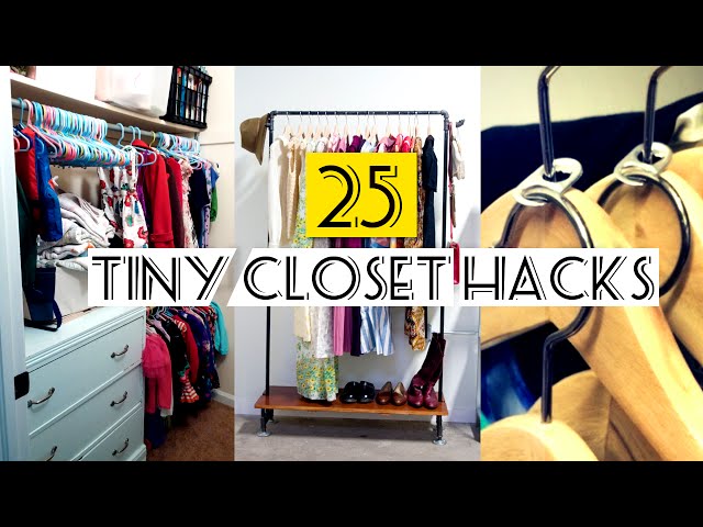 25 Organizing Small Closet ideas 