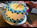 Decorando pastel sencillo para principiantes 🙏🙏