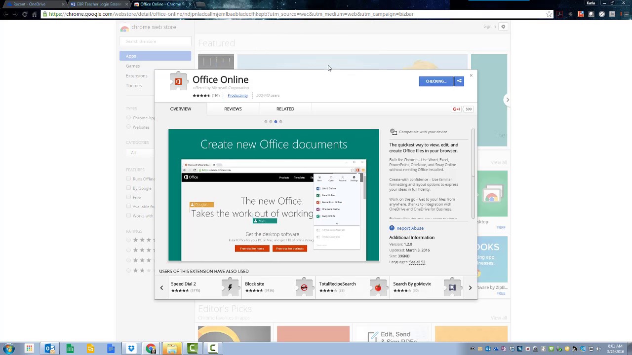 Get the Office 365 Extension for Google Chrome - YouTube