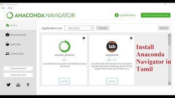 Install Anaconda Python in Tamil  | How to install anaconda navigator in Tamil